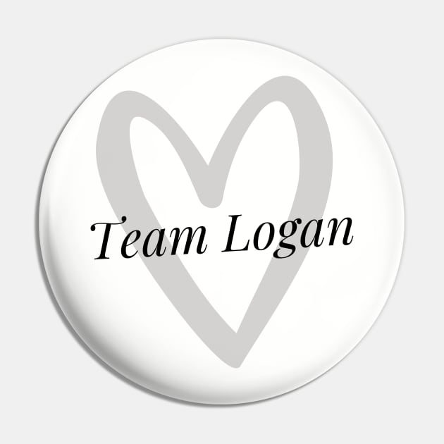 Team Logan Pin by Gilmore Book Club