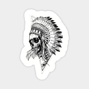 Indian Skull Magnet