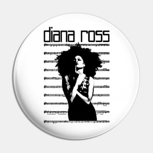 Diana Ross Pin