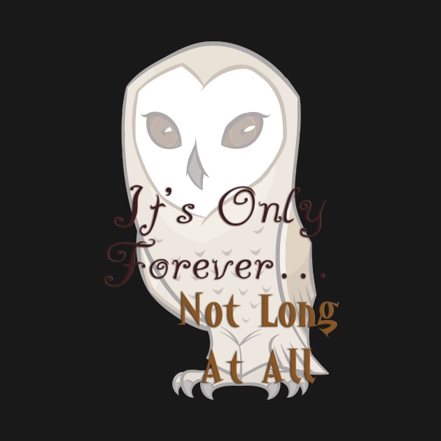 Labyrinth Owl Its Only Forever, Not Long At All by SandiTyche