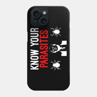 Funny Know Your Parasites Phone Case