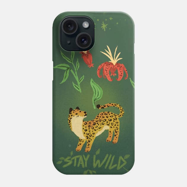 Stay Wild Phone Case by robbadopolis