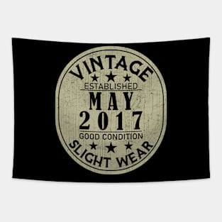 Vintage Established May 2017 - Good Condition Slight Wear Tapestry