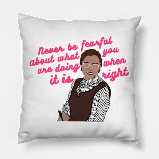 Rosa Parks quote Pillow