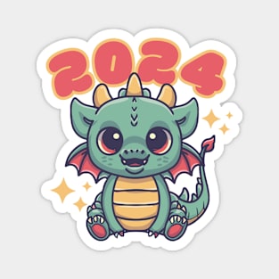 Cute Dragon 2024 Kawaii Magnet