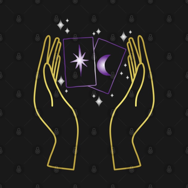 Magic hands with tarot cards by NxtArt