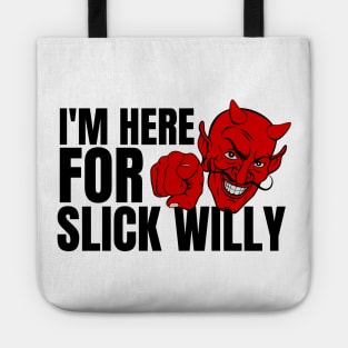 DEAL WITH THE DEVIL - SLICK WILLY Tote