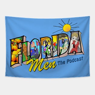 Florida Men Podcast Logo Tapestry