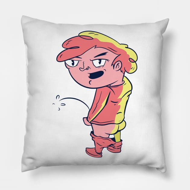 Bad Boy Urinating Pillow by JFDesign123