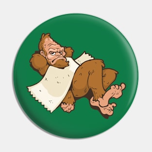 Bigfoot Caught on Tape Pin