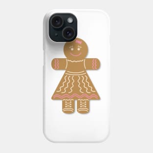 Christmas Gingerbread Girl Phone Case