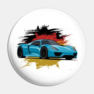 German Hypercar Pin