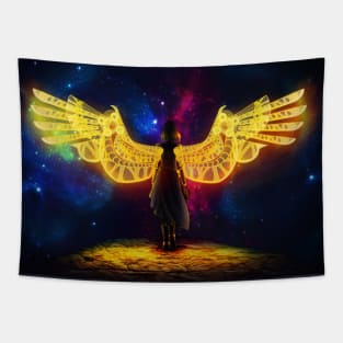 Alone in space Tapestry