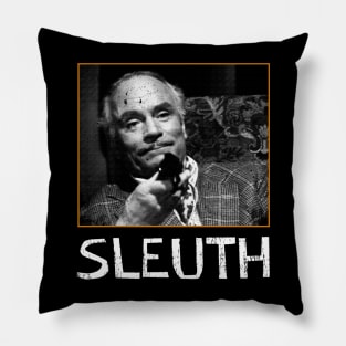 Classic Whodunit Sleuths Enigmatic Charm Pillow