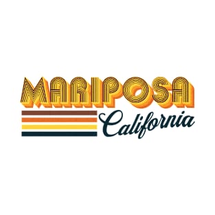 Mariposa California Retro-Style T-Shirt