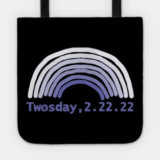 Twosday Very Peri Rainbow Color of the Year 2022 Tote