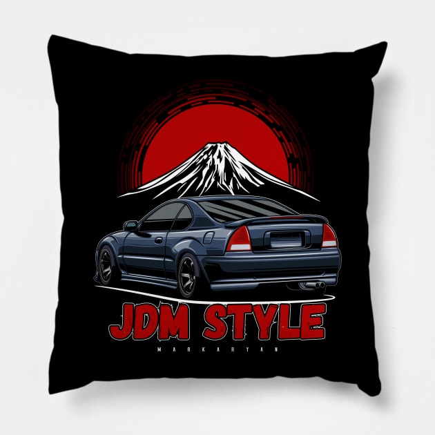 JDM Cars Prelude Pillow by Markaryan