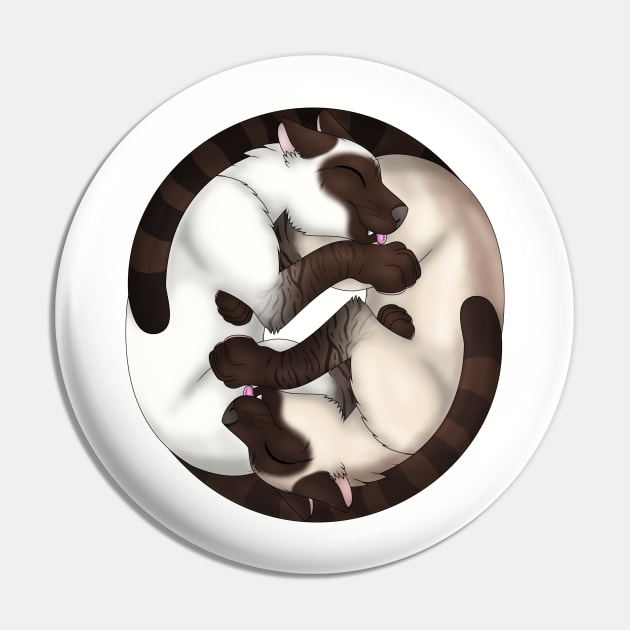 Yin-Yang Cats: Seal Lynx Point Pin by spyroid101
