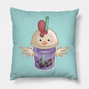 Rooster Bubble Tea Pillow