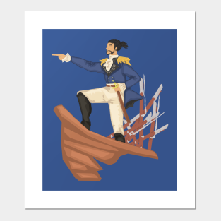 Alexander Hamilton Posters And Art Prints Teepublic - wait for it roblox hamilton