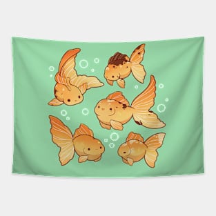 Cute goldfish Tapestry