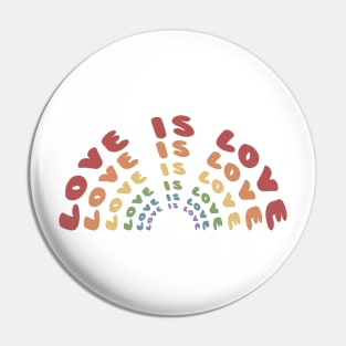 lgbt pride rainbow Pin