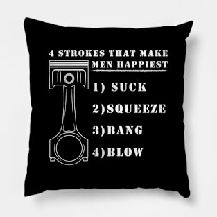 4 Strokes Pillow