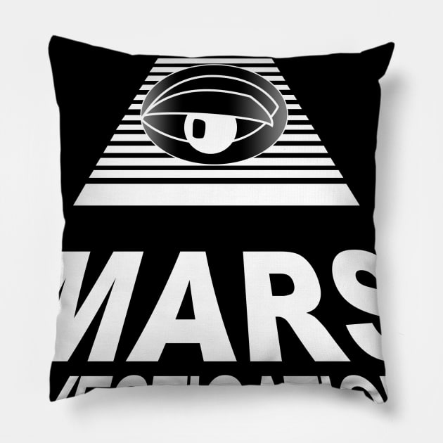 Veronica Mars Investigations logo Pillow by Veronicas Marshmallows Podcast