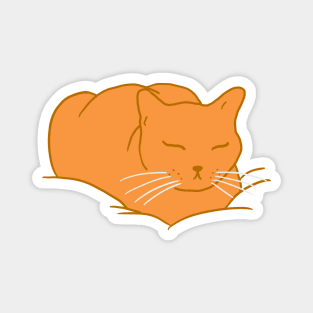 Loaf of Cat - orange Magnet