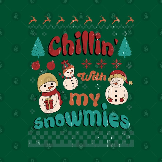 Chillin with my Snowmies by Erin Decker Creative