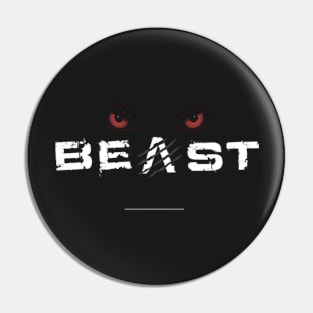 Beast t-shirt Pin