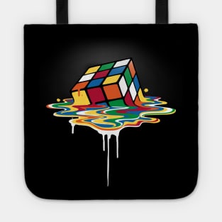 Melted Rubik's Cube Tote