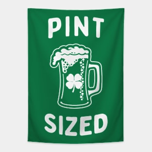 Pint Sized - Funny St. Patrick's Day Drinking Tapestry