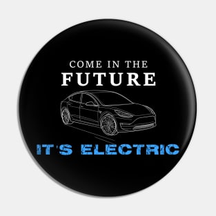 Electric car Pin