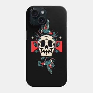 Skull Bird Phone Case