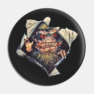Critters Vintage 80s Cult Horror Film Pin