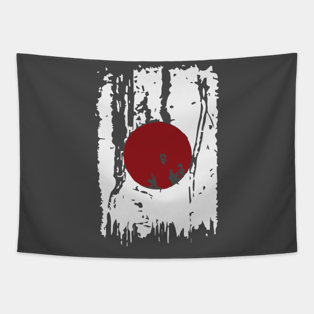 Cool Japanese Flag Japanese Flag Lover Tapestry Teepublic Au teepublic