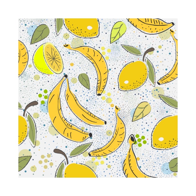 Bananas by Kristina Stellar Scandinavian Land