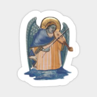 Tiny Violin Angel Magnet