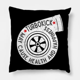 Turbokick Warning Pillow