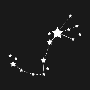 Scorpio Stars Zodiac Constellation T-Shirt