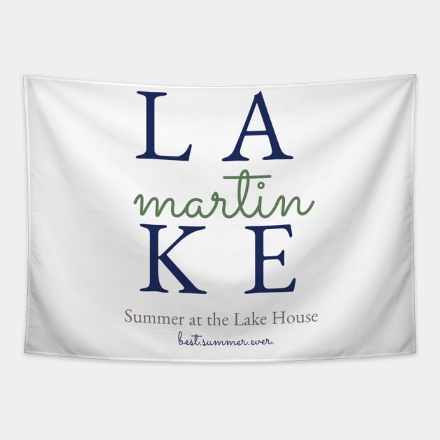 Lake Martin Tapestry by SummerAtTheLakeHouse