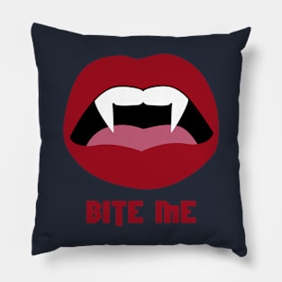 Bite me Pillow