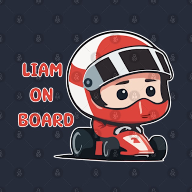 Liam on board Racer by IDesign23