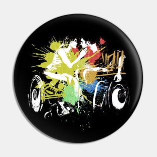 Wheelchair Love Story Pin