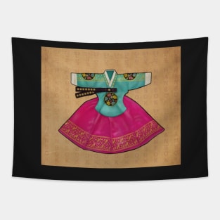 Beautiful Korean Hanbok Tapestry