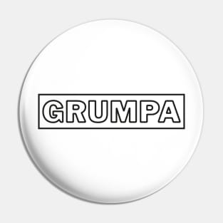 Grumpa | Cool Grandpa Pin