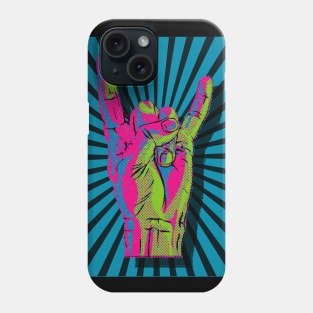 HEAVY METAL HAND SIGN Phone Case