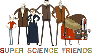 Super Science Friends Magnet