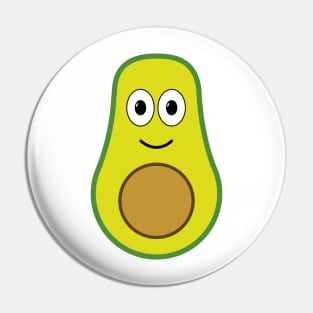 Happy Avocado Pin